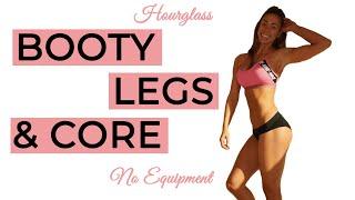 BOMB!!Booty Legs & Core WORKOUT!! HOURGLASS FIGURE Bodyweight | Bauch Beine Po | FIGURA KLEPSYDRY