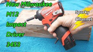 New Milwaukee M12 Impact Driver 3453-20