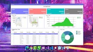 How to create a Fully Responsive Form (Dashboard UI) - C# & WinForms