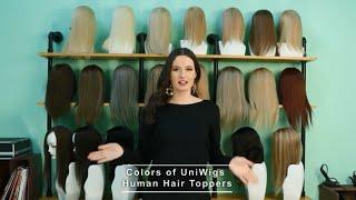 UNITV1902-Various Colors for UniWigs Hair Topper Collection