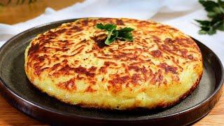 Hash Browns | Filled with Tomato and Cheese | 5 Ingredients