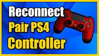 How to Reconnect & Pair PS4 Controller to PS4 Console (Fast Method)