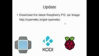 Upgrade OpenELEC to 6.0.0 on Raspberry Pi2 - Kodi 15.2