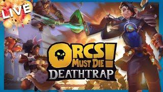 Orcs Must Die! Deathtrap | Co-op Couch Live