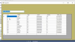 How to add results more than search when filter datagridview based on combobox in  C#