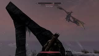 How to slay a dragon in Skyrim