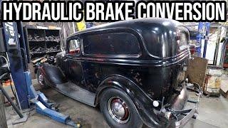 Rare 1934 Ford Sedan Delivery Homemade Juice Brake Conversion