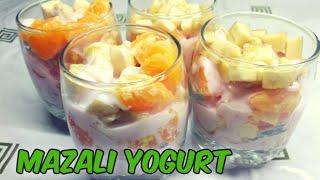 YOGURT VA MEVALARDAN MAZALI DISERT TAYYORLASH