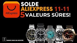 Solde 11-11 AliExpress – Cinq valeurs sûres!