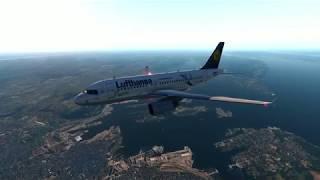 [X-Plane 11]- Extreme Graphics, Full flight Munich (EDDM)-Oslo (ENGM)