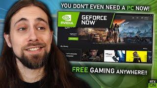 NVIDIA GeForce NOW is FINALLY worth it! You don't even need a PC anymore!