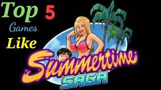 Top 5 Games Like Summertime Saga | For Android| Unique Gaming