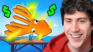 catching the MOST OP FISH in Roblox my fishing pier...