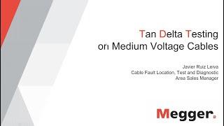 Tan Delta Testing on Medium Voltage Cables