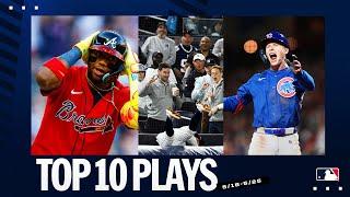 Top 10 Plays of the Week (Acuña's first at-bat homer, PCA's go-ahead grand slam & MORE!)