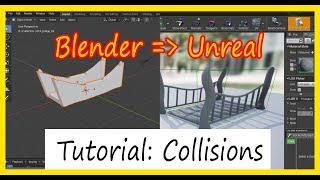 Tutorial: Collisions. Blender to Unreal Engine