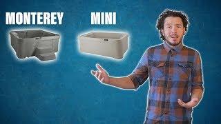 Two of our favorite 110 Volt Hot Tubs! Freeflow Monterey and Freeflow Mini!