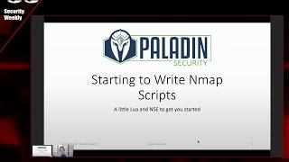 NMAP Scripts With LUA and NSE - Paul's Security Weekly #565