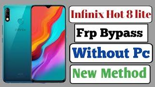 Infinix Hot 8 lite frp bypasd without pc | How to unlock gamil of infinix hot 8 lite