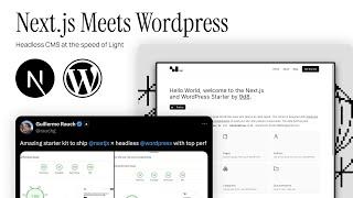 NEXT.js 14 meets Headless Wordpress: The Perfect Combo for SEO and SPEED ︎ Guillermo Approved!