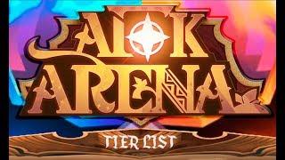 AFK ARENA - TIER LIST - ТИР ЛИСТ 2019! ТОП ПЕРСЫ!