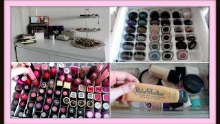 Makeup Collection and Storage Inspiration  Arna Alayne 