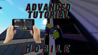 How to do the ADVANCED TUTORIAL on MOBILE | Roblox Parkour Mobile