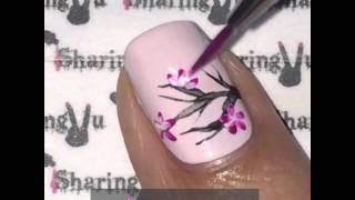 Cherry Blossom Nail Art Tutorial