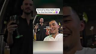 SonnyFaz Tries Halal Wine For First Time  #islam #muslim #sonnyfaz