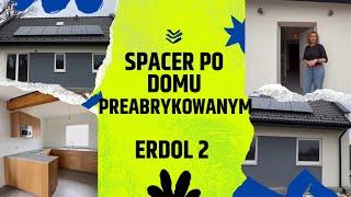 Dom prefabrykowany Erdol 2, spacer po wnętrzu