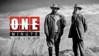 John Muir - Father of the National Parks - One Minute History