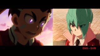 Beyblade Burst Delta (Hyper Flux) VS Aiga (Evil Resonance) Eng-Dub , FastBattle