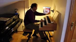 VIvaldi Bach Organ Concert in C Major BWV 594 (I Tempo)
