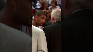 Coach Popovich Wired Moment With Tim Duncan 