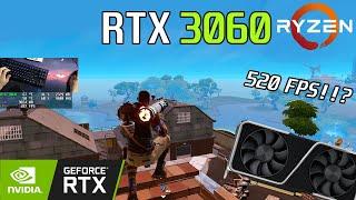  RTX 3060 + R5 5600X  Fortnite SEASON 5 · RANKEDS · COMPETITIVE SETTINGS