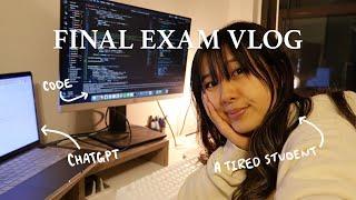 study with me for my (last-ever!) cs final exam at uchicago!