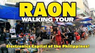 Exploring Raon Quiapo, Manila's Cheapest Electronics Center in the Philippines | 4K Walkthrough