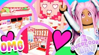 ️ Building A VALENTINE'S DAY Tiny House LIVE In Overlook Bay ️ | Roblox Overlook Bay