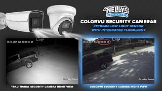 NiteColor IP Ultra Low Light Security Cameras W/ Built In Floodlight