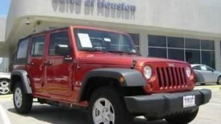 2009 Jeep Wrangler Unlimited Houston TX