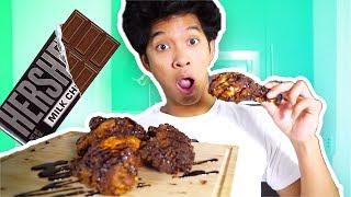 CHOCOLATE FRIED CHICKEN HOW TO MAKE!!