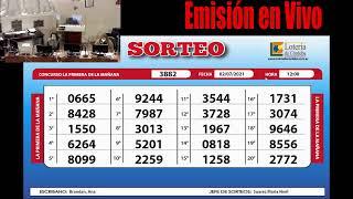 Sorteo de Quiniela1° de MAÑANA N°3882- 02/07/2021