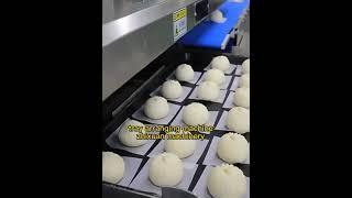 automatic 24 folds baozi siopao making machine stuffing bun process line