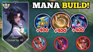 MANA PROBLEM, NO MORE!‼️ (must try!) | ZHUXIN BEST BUILD AND EMBLEM -MLBB