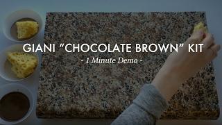 Chocolate Brown (1 Min Demo) - Giani Countertop Paint