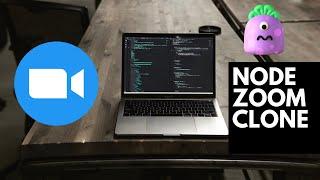 Node.js Express Zoom Clone WebRTC Group Video Conferencing Realtime Chat Using Socket.io in JS