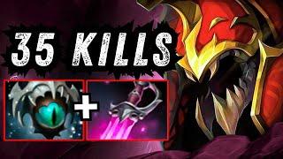 Nyx Assassin Insane One Shot Khanda Build 35Kills Dota 2