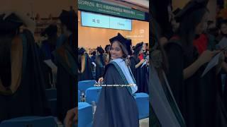 Finally graduated from Korean University#graduate #korea