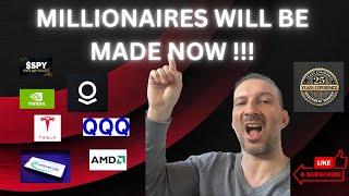 URGENT:  MILLIONAIRES WILL BE MADE NOW !!!