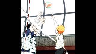 Хината сделал финт  | АНИМЕ ВОЛЕЙБОЛ | #volleyball #kagiyama #shorts #hinata